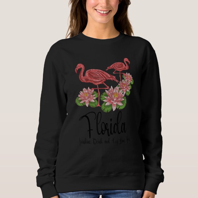 Sudadera Florida Sunshine Beach Y Key Lime Pie Florida 3 (Anverso)
