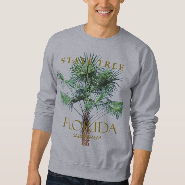 Sudadera Florida Territory Sabal Palm Tree Design (Anverso)