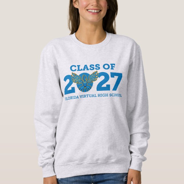Sudadera Florida Virtual HS, Clase de 2027 Mujeres (Anverso)