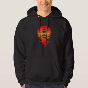 Sudadera Flota de la rueda de la rueda de la luna del sol d