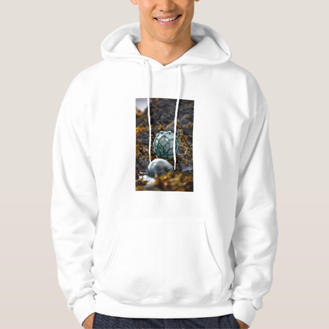 Sudadera Flotador de pesca en charca de marea, Alaska (Anverso)