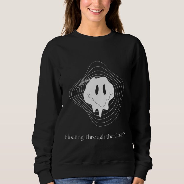Sudadera Flotando a través del cosmos (Anverso)