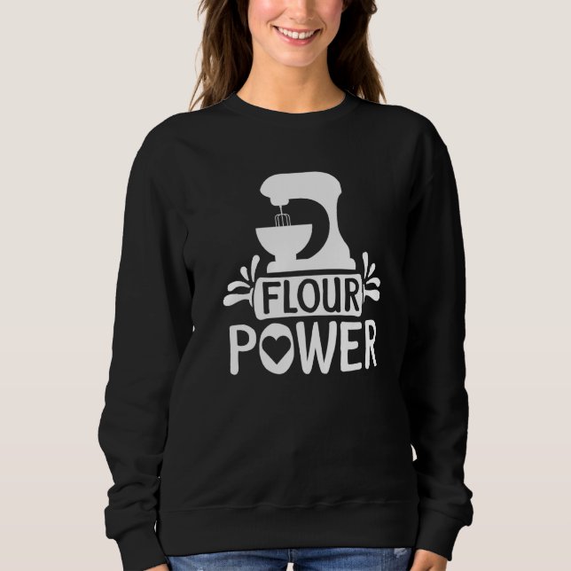 Sudadera Flour Power Bread Baker (Anverso)