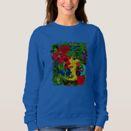 Sudadera Flower Lady
