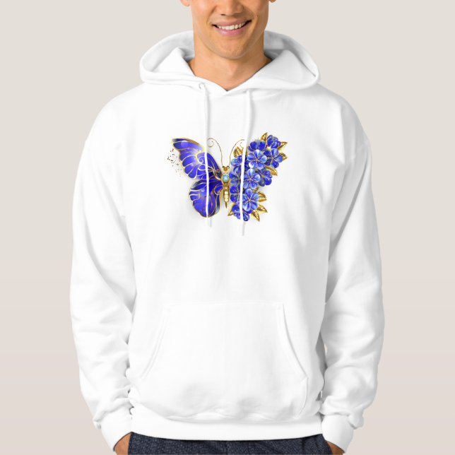 Sudadera Flower Sapphire Butterfly (Anverso)