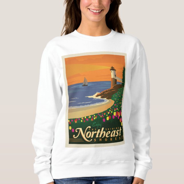 Sudadera Flower Show de Macy | Nordeste (Anverso)