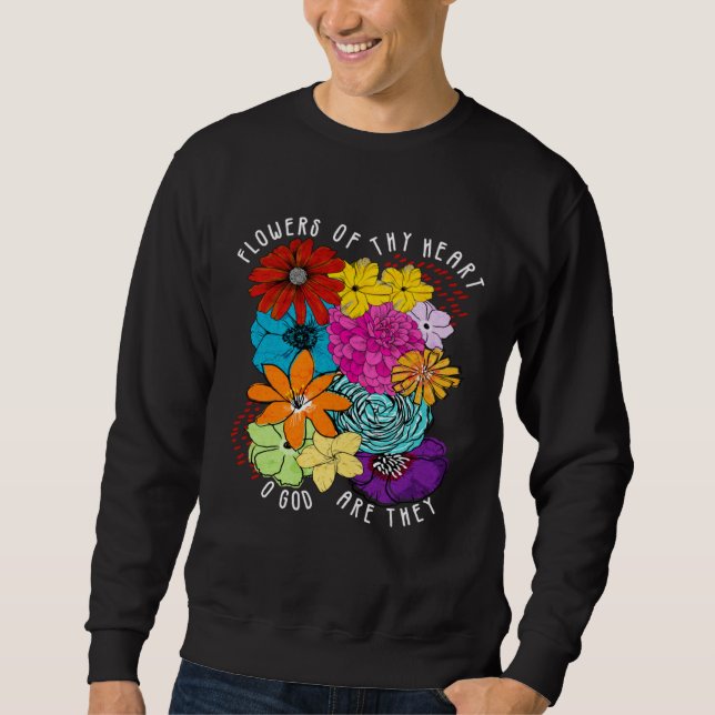Sudadera Flowers of Thy Heart Godspell Musical Theatre (Anverso)