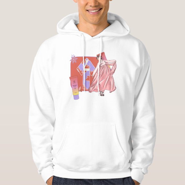 Sudadera Flowing Pink Hanbok & Glow BB Cream (Anverso)