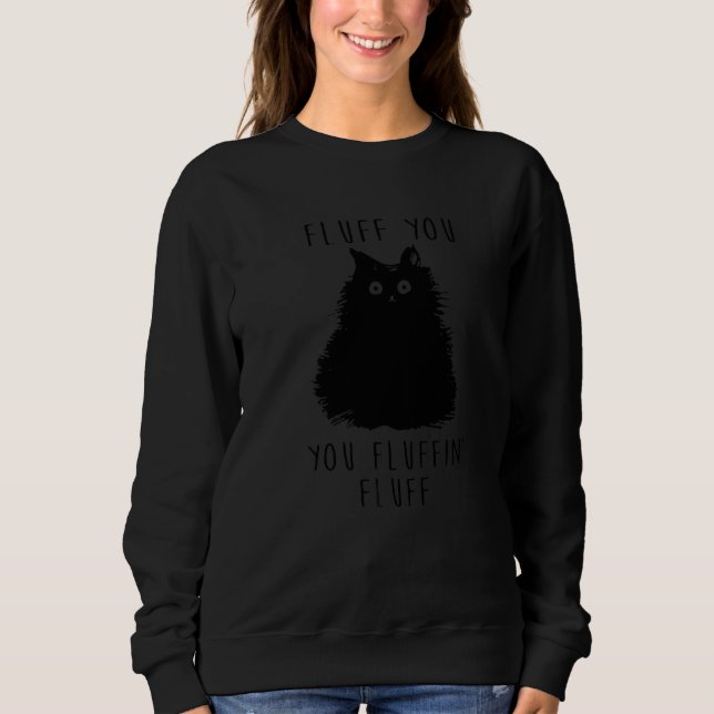 Sudadera Fluctuación, Gato de Flauffin (Anverso)