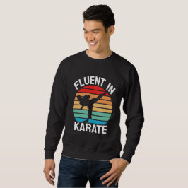 Sudadera Fluent in Karate Funny Karate