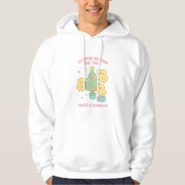Sudadera Fluffing Around the Tree Chicks Navidad 