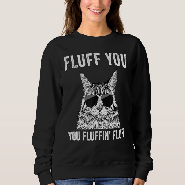 Sudadera Fluffy Maine Coon Ca (Anverso)