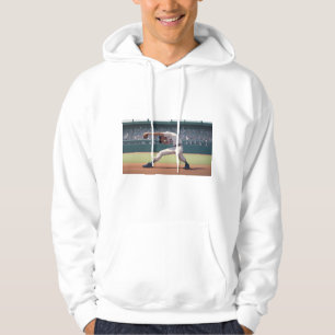 Sudadera Fluffy White and Tan Puppy Portrait