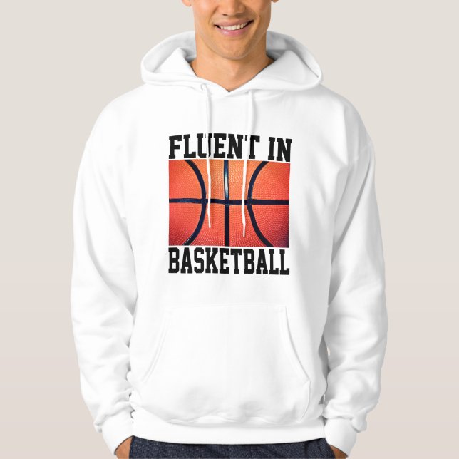 Sudadera Fluidez En Baloncesto Funny (Anverso)