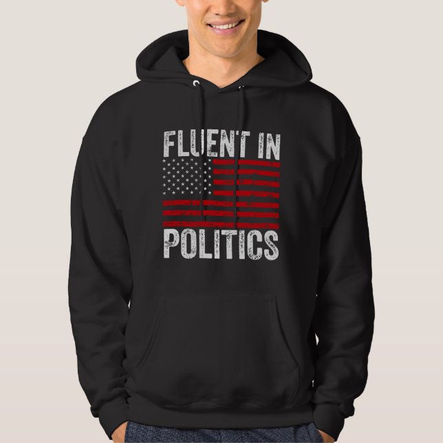 Sudadera Fluidez en política (Anverso)