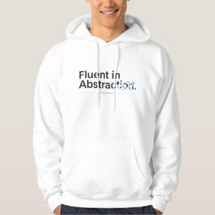 Sudadera Fluido en Diseño de Programador Minimalista Abstra