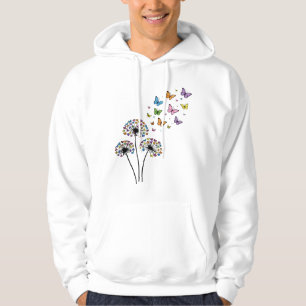 Sudadera Flujo de mariposas de diente de león