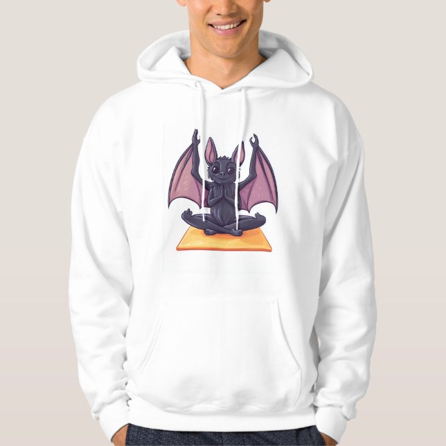 Sudadera Flujo de Yoga de Murciélago (Anverso)