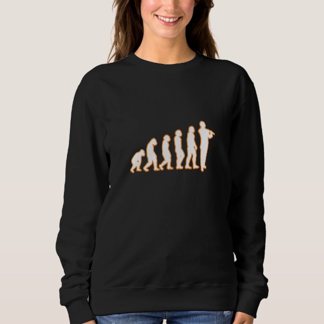 Sudadera Flute de evolución de flauta (Anverso)