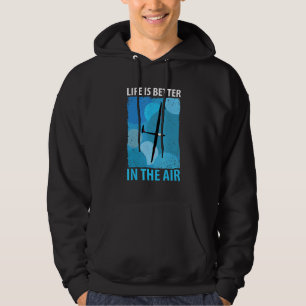 Sudadera Fly Glider Glider Sailplane Sailflies Sailflies