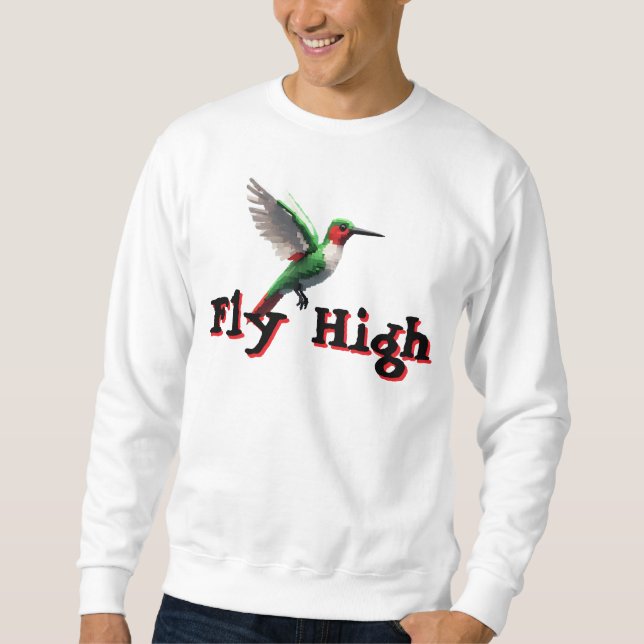 Sudadera Fly High Hummingbird (Anverso)