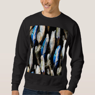 Sudadera Fly Watercolor Fethers: Fondo sin Marea