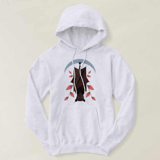 Sudadera Flying Fox Unisex Pullover Hoodie (Diseño del anverso)