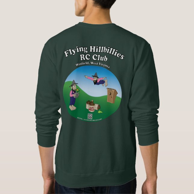 Sudadera Flying Hillbillies (Reverso)