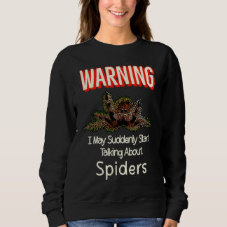 Sudadera Flying Jumping Spider Warning Spooder Mom Spooder 