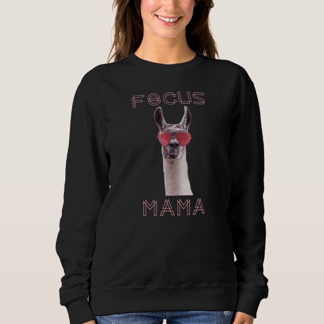 Sudadera Foco en mamá (Anverso)