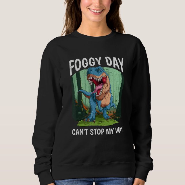 Sudadera Foggy Day Misty Rainy Season Weather Forecast Mete (Anverso)