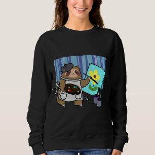 Sudadera Fondo rayado de eslora del pintador