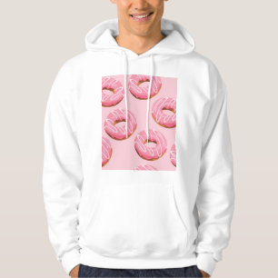 Sudadera Fondo transparente de donuts acristalados