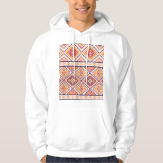 Sudadera Fondo tribal azteca a rayas sin soldadura