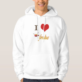 Sudadera "fondue" del corazón i