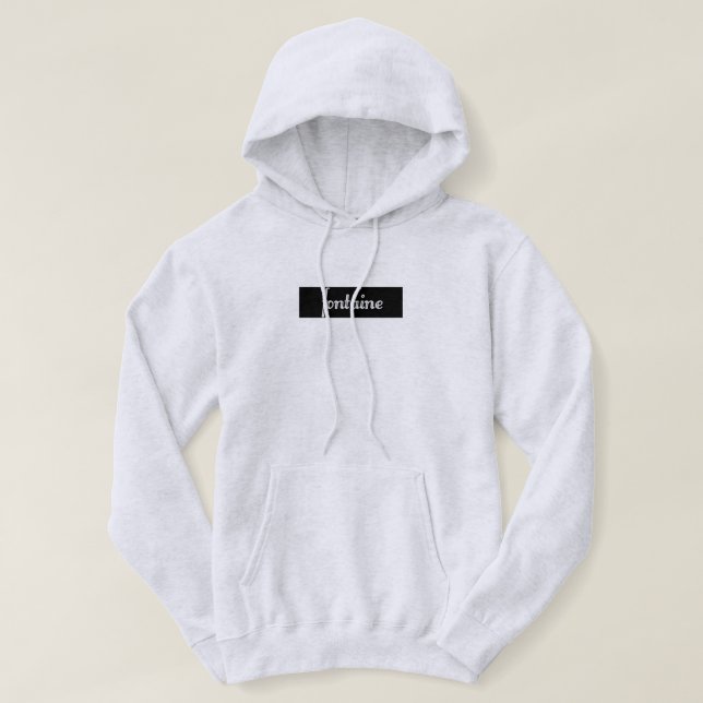 Sudadera Fontaine hoodie (Black) (Diseño del anverso)