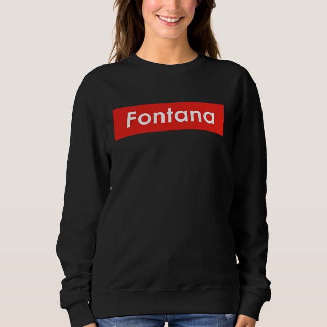Sudadera Fontana California (Anverso)