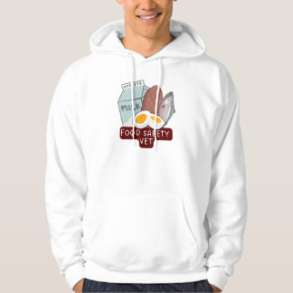 Sudadera Food Safety Vet–Veterinary Food Inspection Design