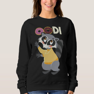 Sudadera Foodie - Gracioso Raccoon Lover Animal Lover