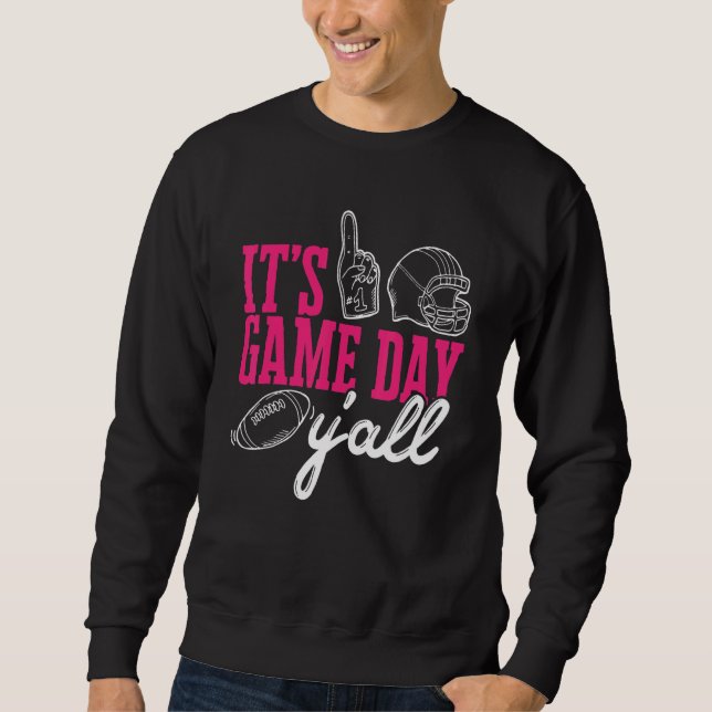 Sudadera Football Game Day Women Men Football Game Day 1 (Anverso)