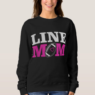 Sudadera Football Lineman Mom Line Mom