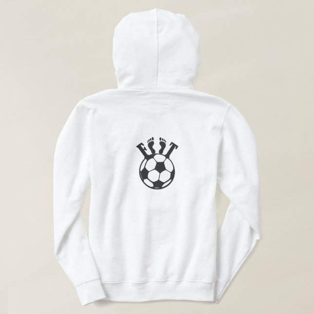Sudadera Footprint of Victory (Reverso del diseño)