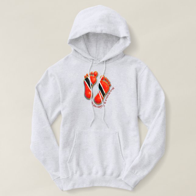 Sudadera Footprints S2 Women's Hoodie - Trini (Diseño del anverso)