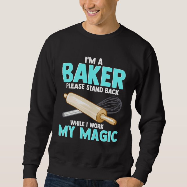 Sudadera for Bakers  Apparel For Friends Who Love Baking (Anverso)