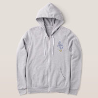 För Sverige i Tiden Zip Hoodie, Suecia Motto