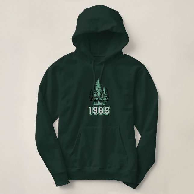 Sudadera Forest Retro | Estética de la Naturaleza  (Diseño del anverso)