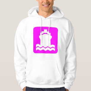 Sudadera Forma de barco - Magenta