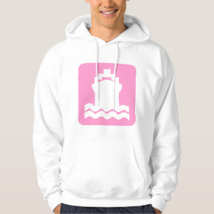 Sudadera Forma de barco - Rosa