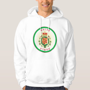 Sudadera Forma de círculo de la insignia real de Gales
