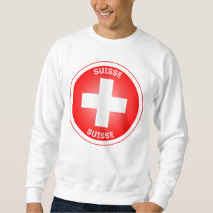 Sudadera Forma de círculo de Suisse Cross Suisse